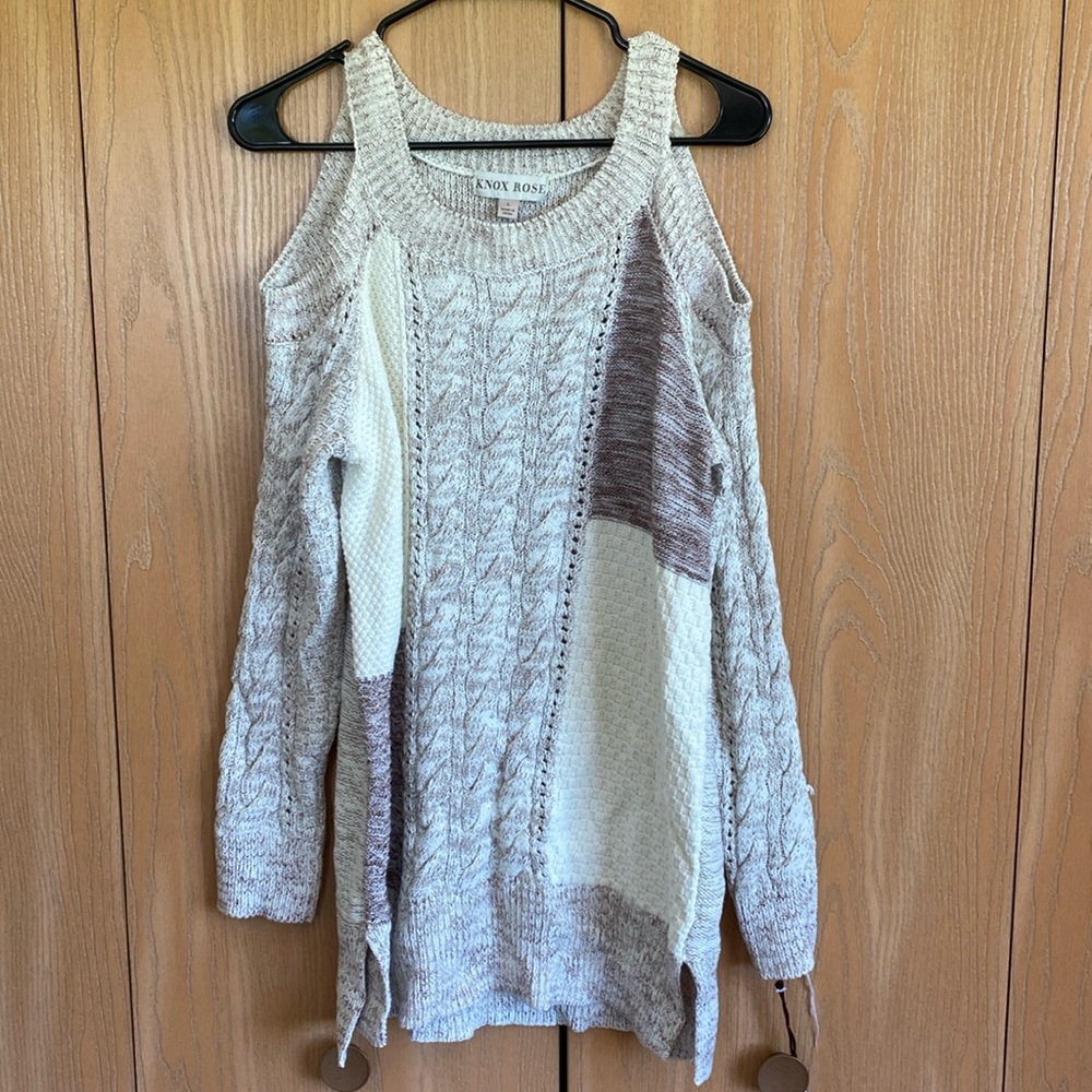 Cut out sweater